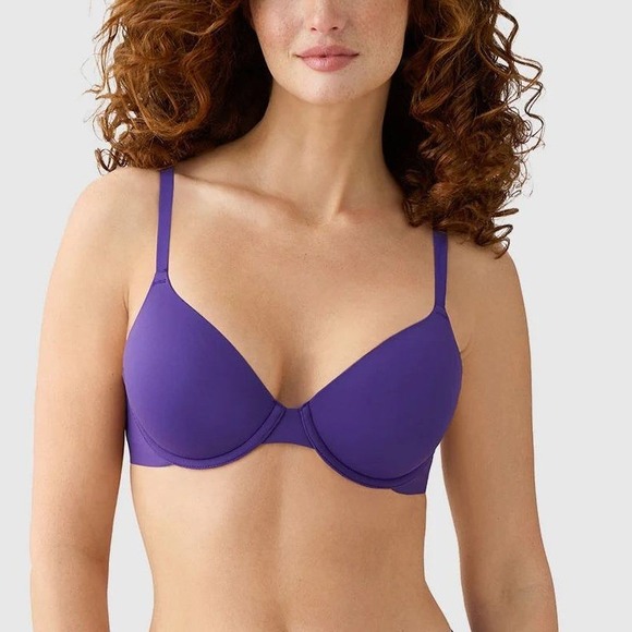 Wacoal Other - NWT Wacoal Comfort First T-Shirt Underwire Bra 38D Purple Seamless Mid Coverage